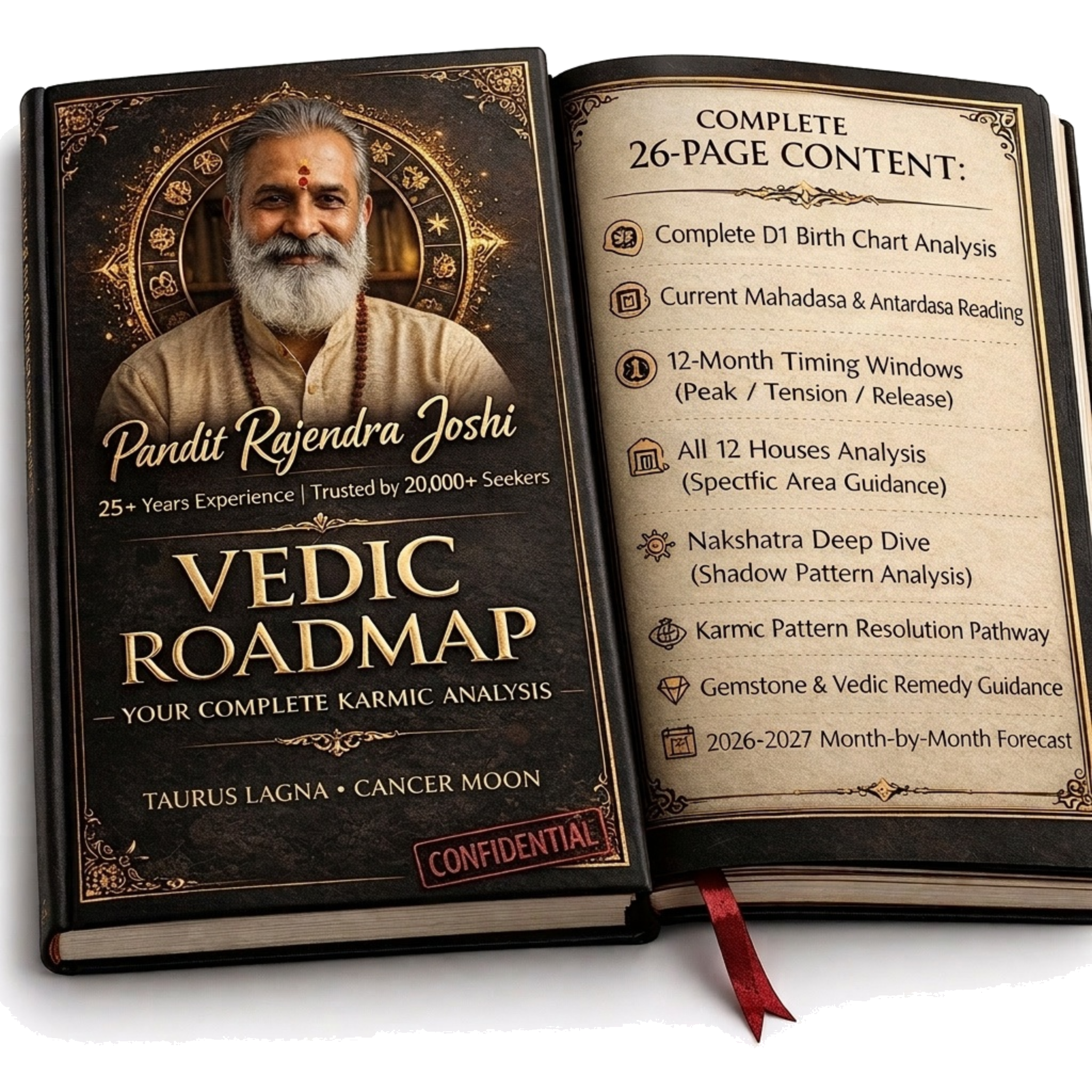 Vedic Roadmap premium booklet preview